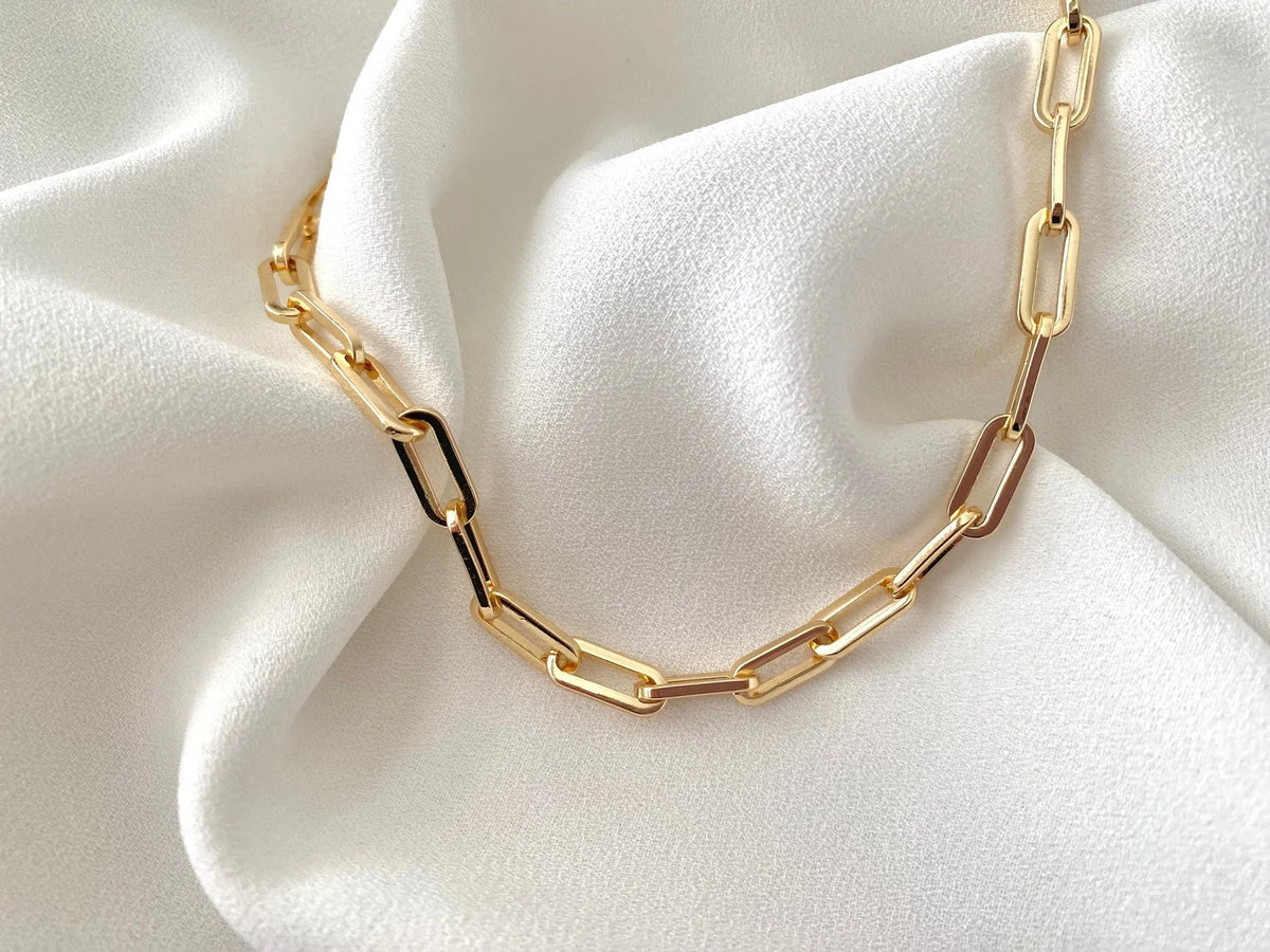 Minimalist Thin Chain Necklace 19”