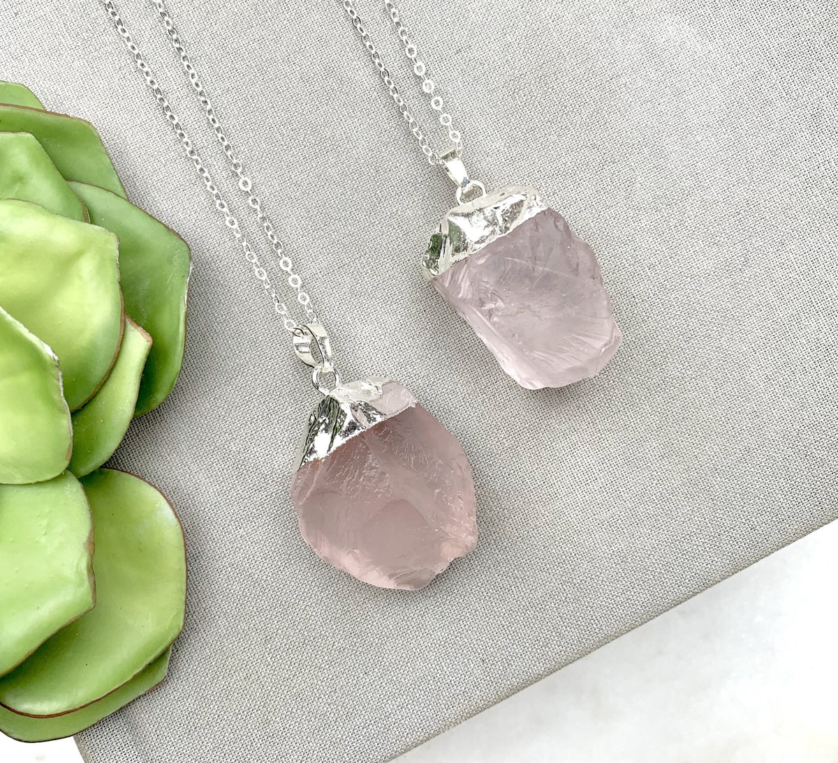 Chunky clearance quartz necklace