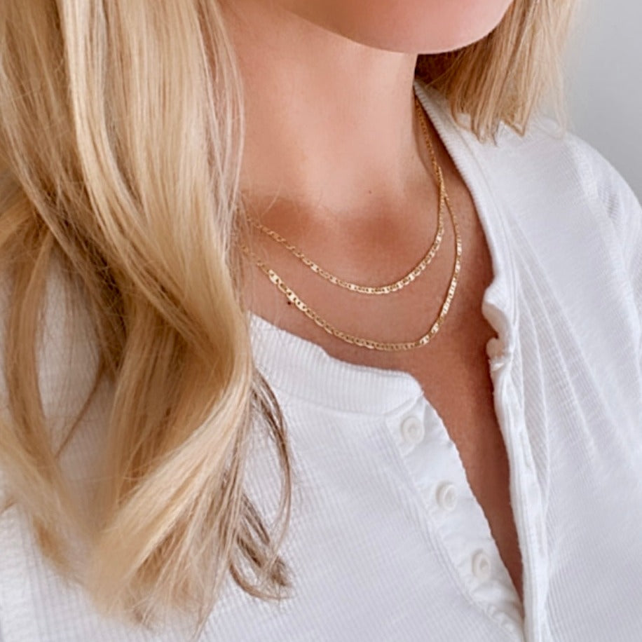Best Layering Gold Chain Necklace Jewelry Gift