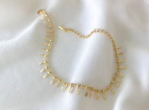 Dainty Gold Fringe Bracelet