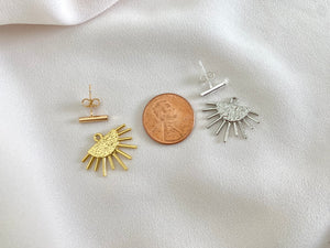 Minimalist Bar Fringe Earring Jackets