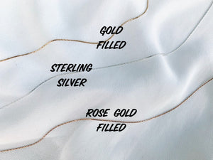 Raw Rose Quartz Floating Pendant Necklace