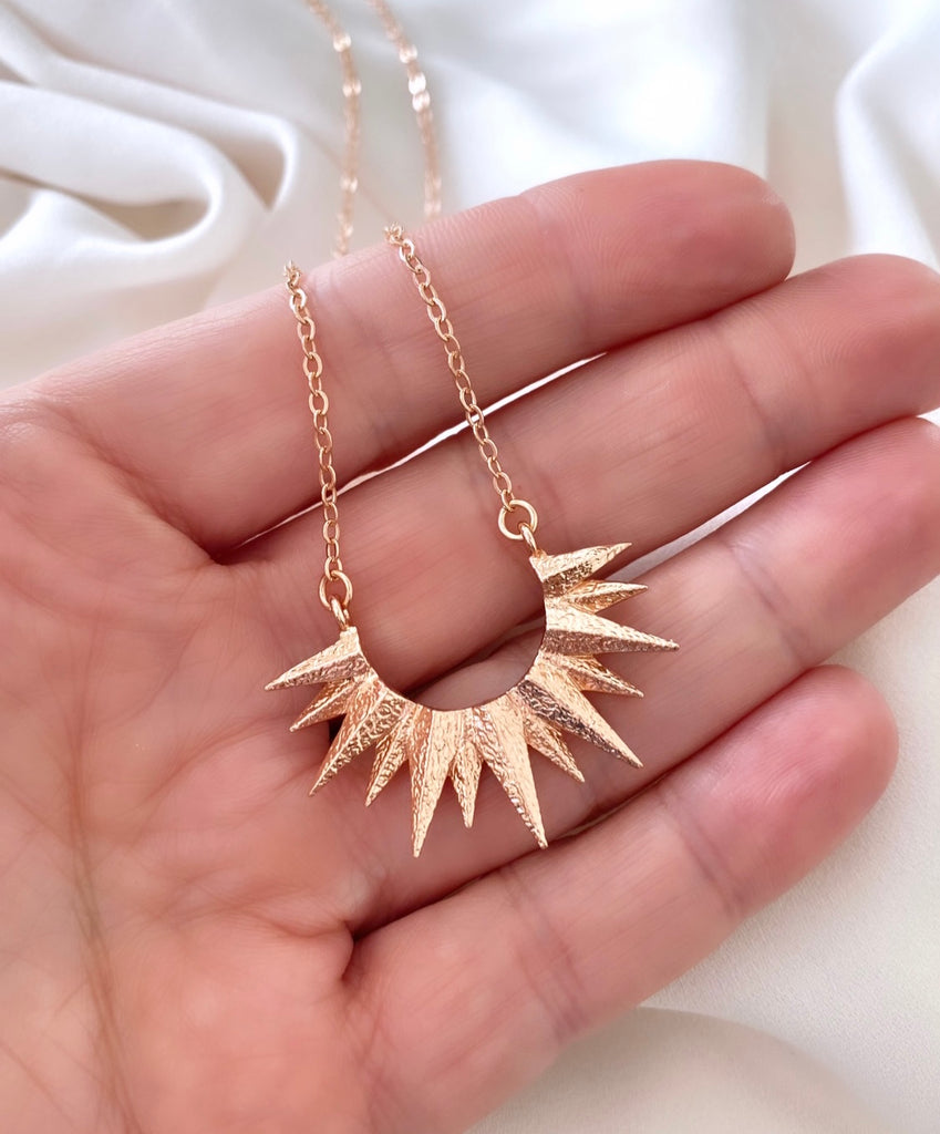 Solara Crescent Necklace main image 1